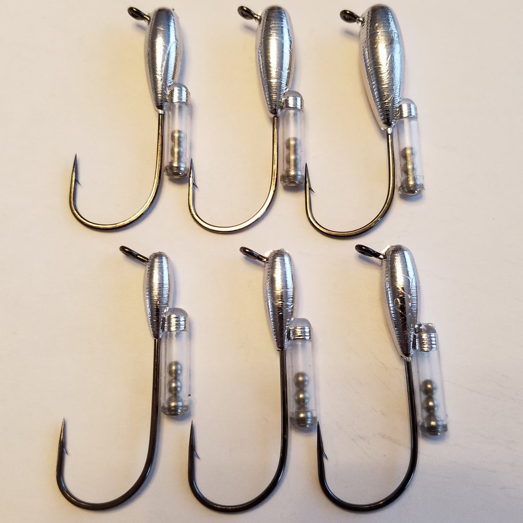 Custom Rattle Tube Jigs!